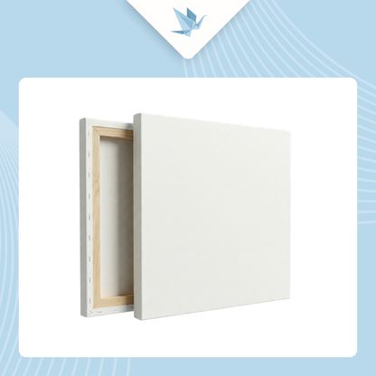Artist Canvas on Wooden Stretcher Frame 30×30 cm, Primed, 280 g/m²