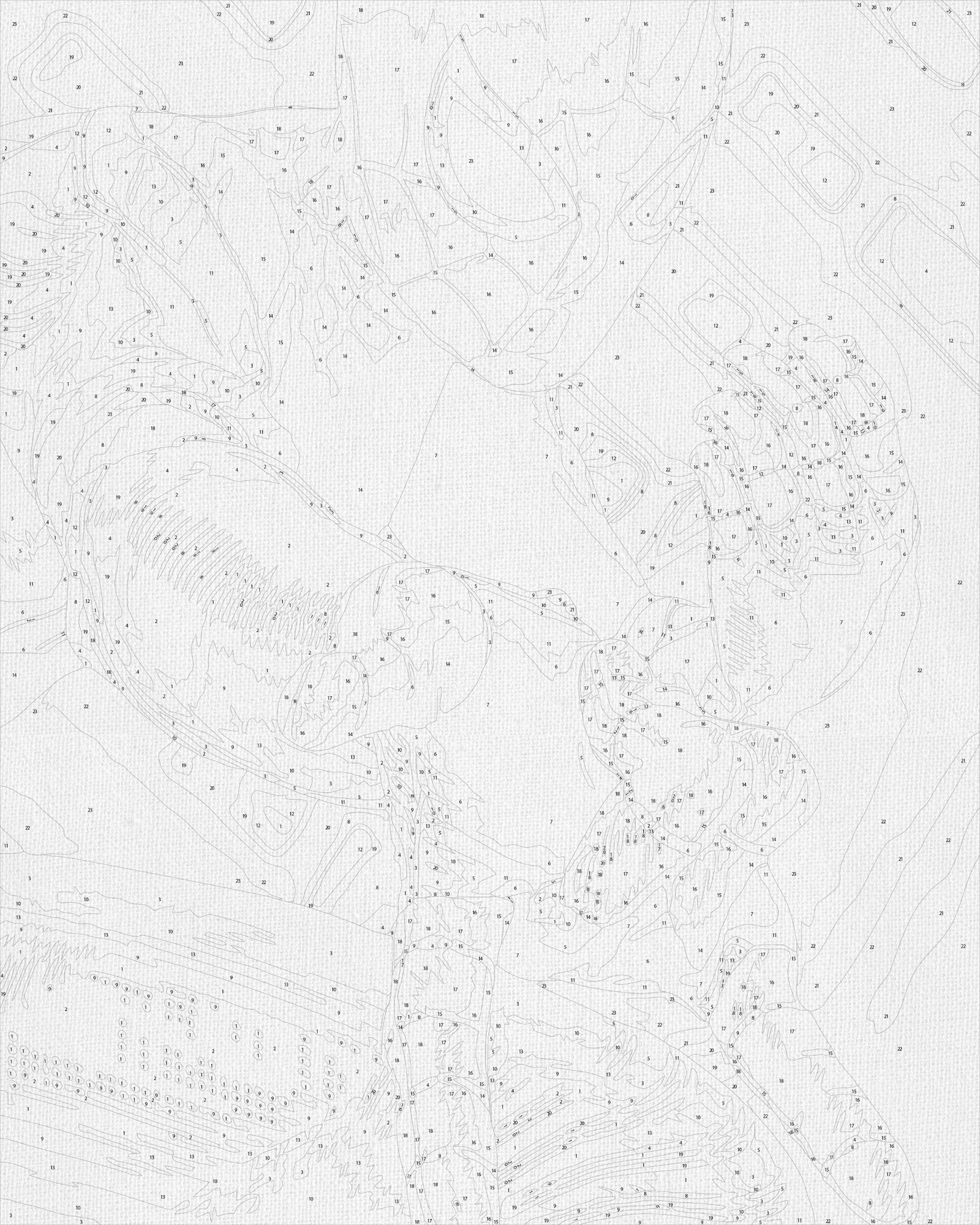 Malen nach Zahlen auf Keilrahmen 40×50 cm – Filmhelden. Spider-Man LW 3054