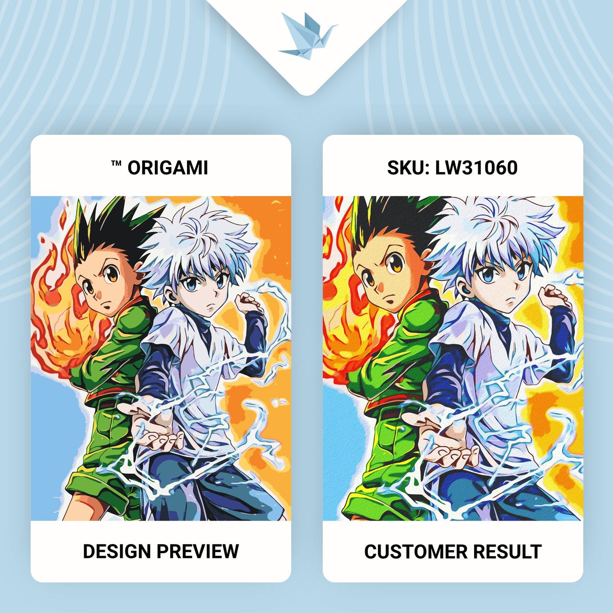 Maľovanie podľa čísel na ráme 40*50 cm - Hunter x Hunter - Anime - LW 31060