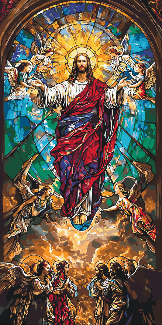 Paint by Numbers on a 40*80 cm frame Religion LW 5111