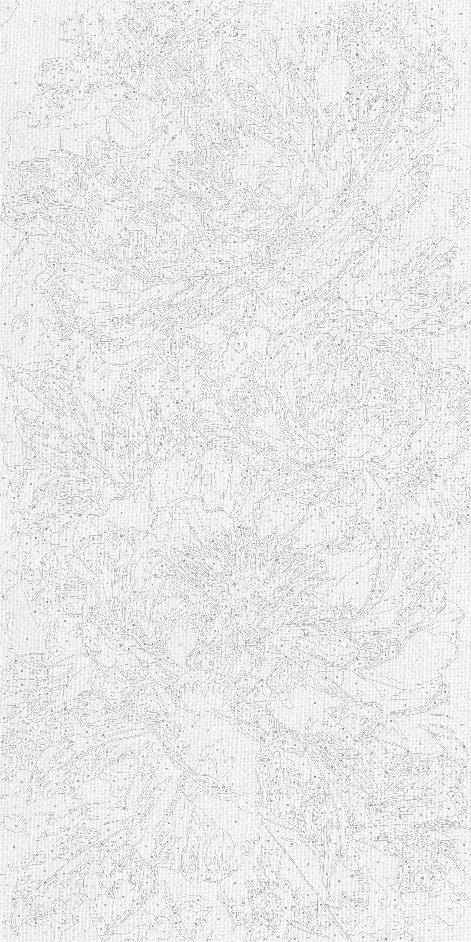 Malen nach Zahlen auf Keilrahmen 40×80 cm – Blumen mit Metallicfarben. Königliche Pfingstrosen LW 5185