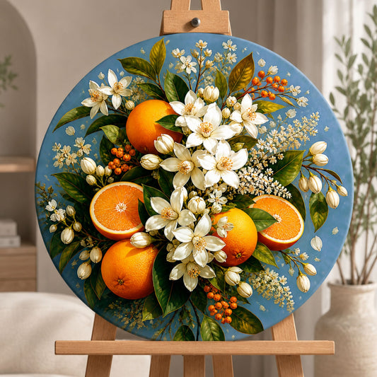 Runde Malen nach Zahlen Ø45 cm – Stillleben. Zitrusduft OR 2010